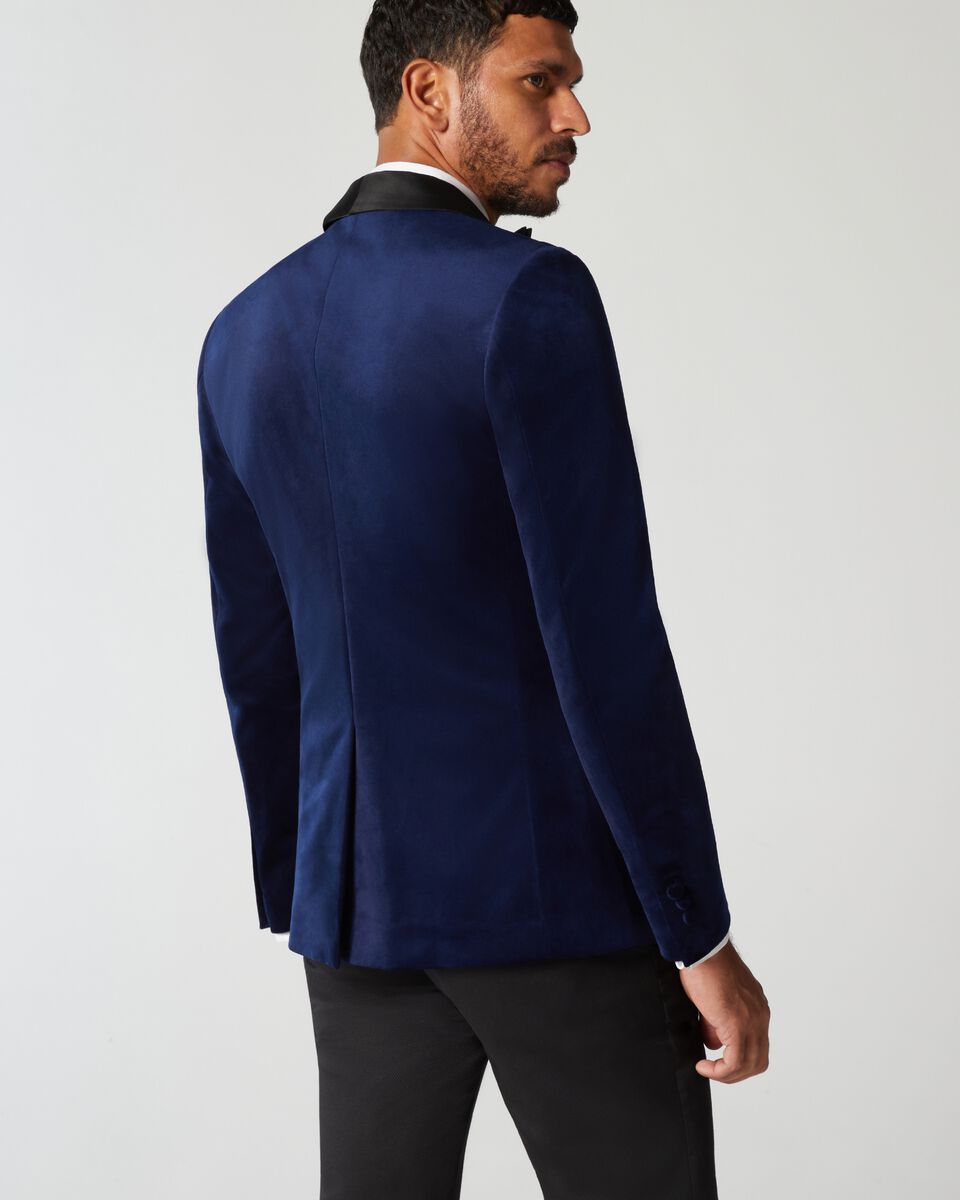 Slim Fit Detachable Shawl Collar Tuxedo